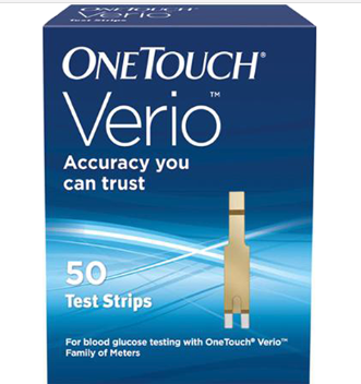 One Touch Verio Order Qty. 100 Count